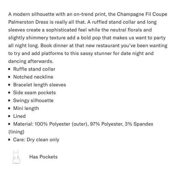 Tuckernuck Cream Floral Mini Dress - Picture 12 of 12